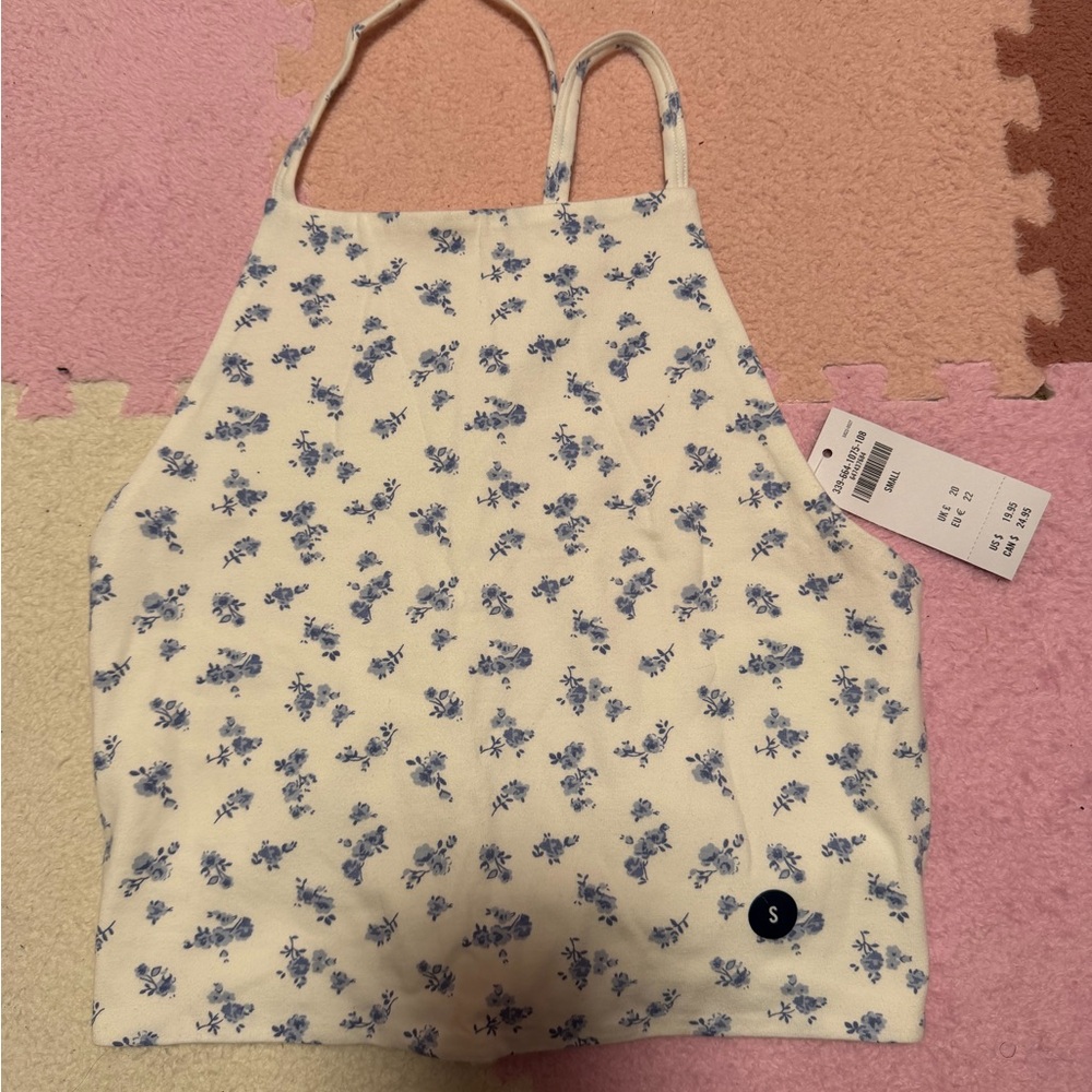 Hollister Blue Floral Camisole